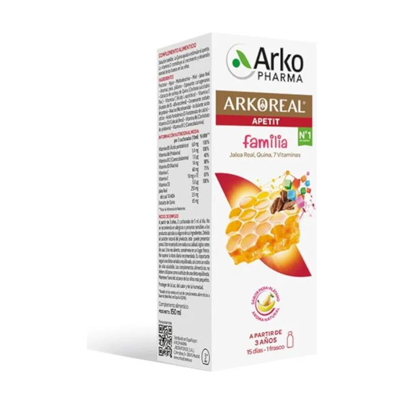 Arkopharma ARKOREAL Apetit Familia Jarabe 150 ml