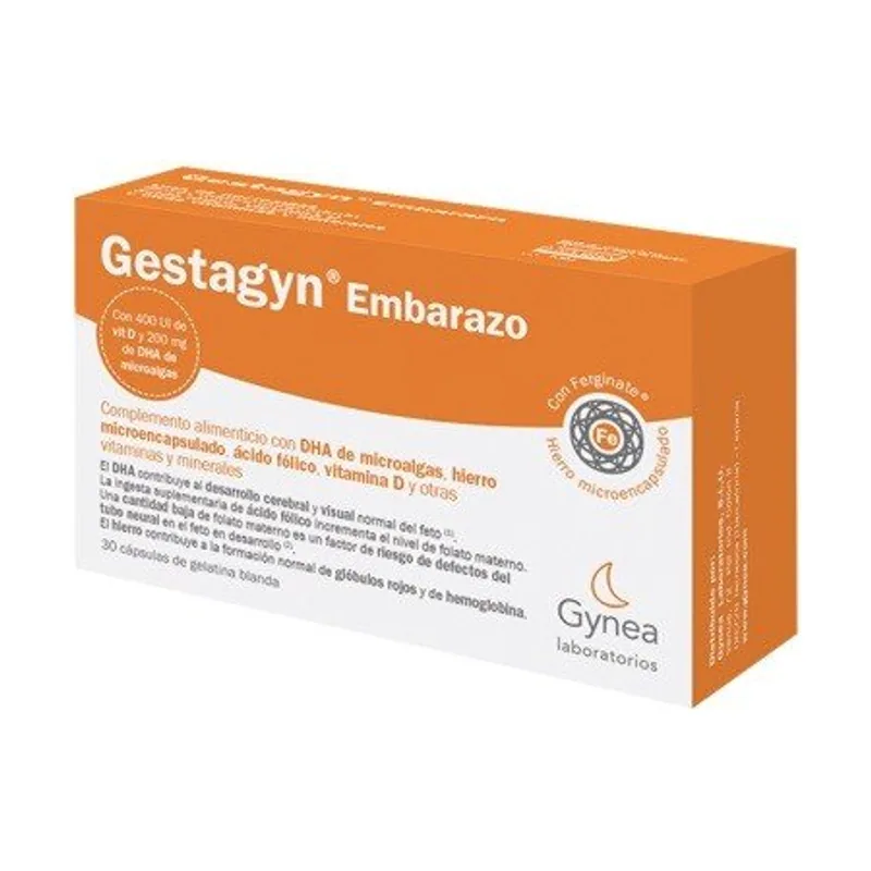 Gynea GESTAGYN Embarazo 30 Cápsulas
