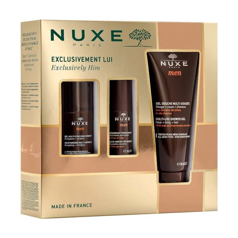 Nuxe Cofre Exclusivamente Él set de cuidados para hombres