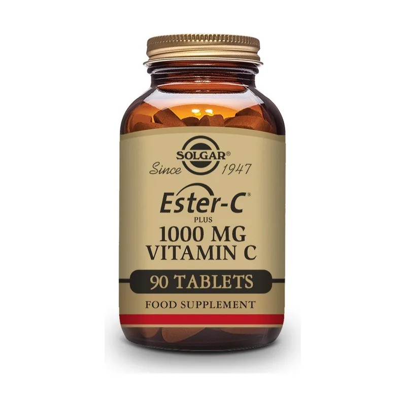 Solgar Ester-C Plus 1000mg Vitamina C 90 Comprimidos
