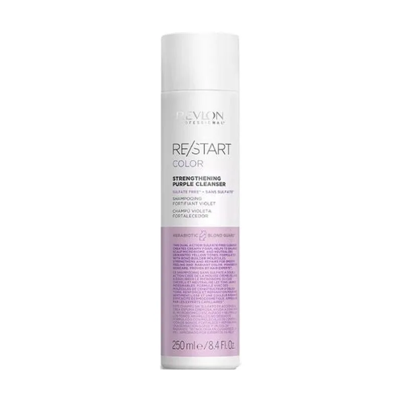Revlon Restart Strengthening Purple Cleanser Champú 250ml
