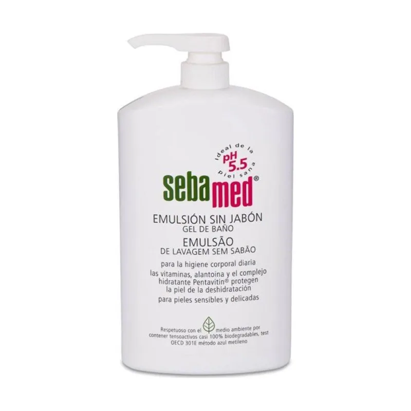 Sebamed Emulsión Sin Jabón Gel de Baño 1000ml