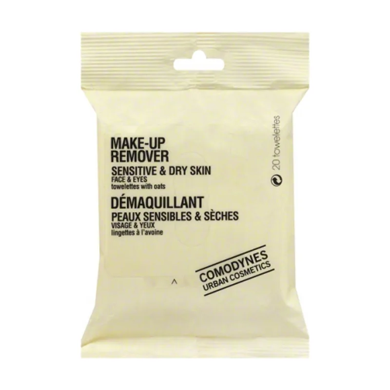 Comodynes Make-Up Remover Dry Skin 20 Toallitas
