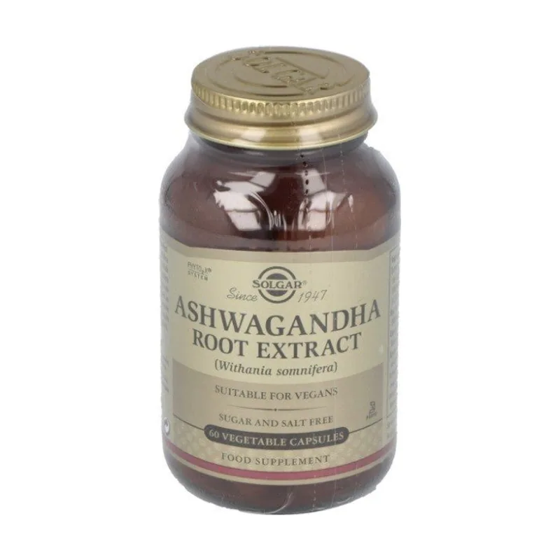 Solgar Ashwagandha 60 Cápsulas Vegetales