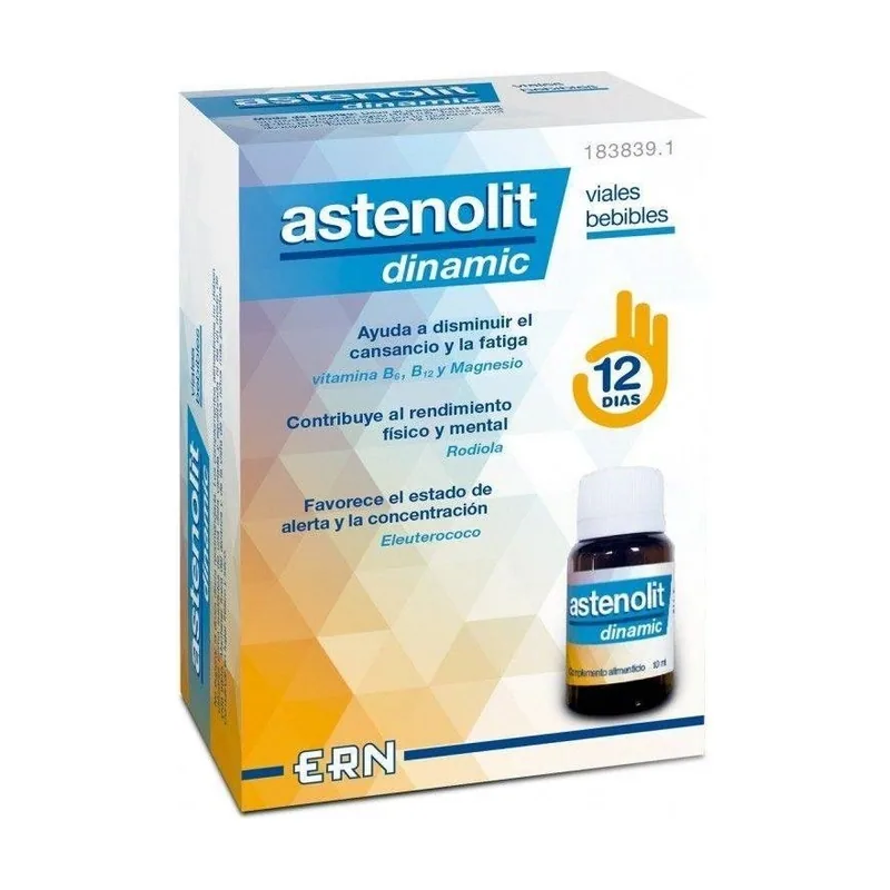 Astenolit Dinamic Viales Bebibles 12x10ml