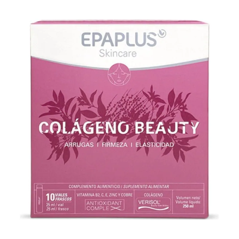 EpaPlus Skincare Colágeno Beauty Antiedad 10 viales