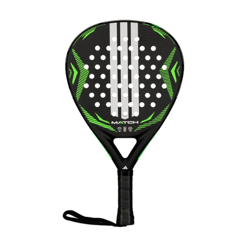 adidas Pala de pádel Match Black Lime 2026