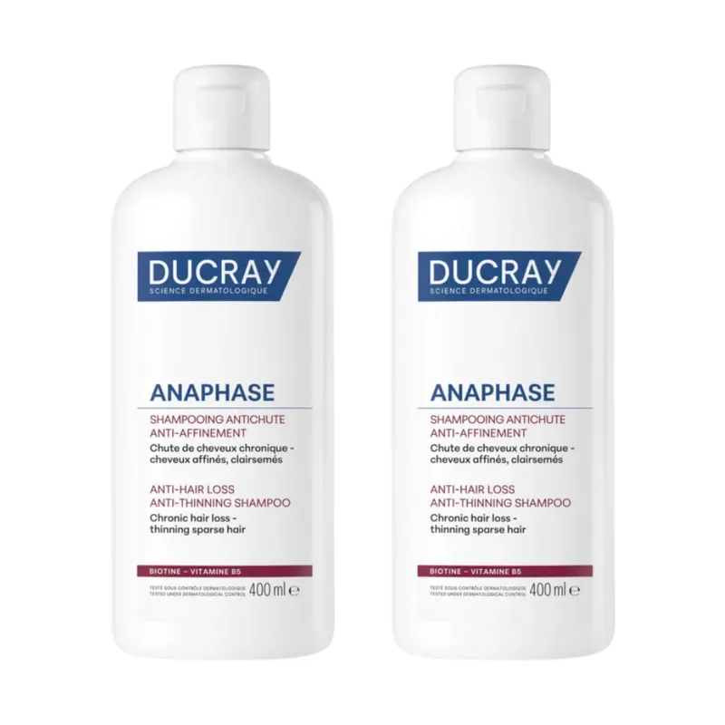 Ducray Duplo Anaphase Champú Anticaída Y Antiafinamiento 2x400 Ml