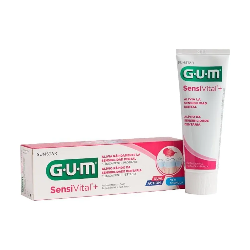 Gum Sensivital+ Gel Dentífrico 75 ml