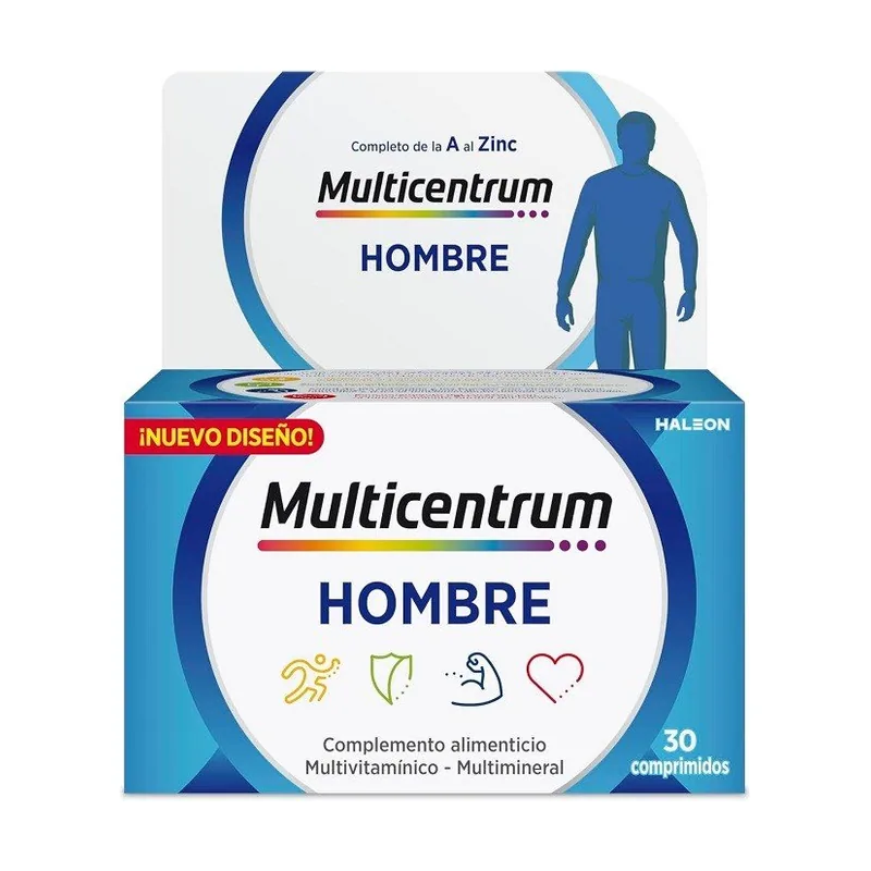 Multicentrum Hombre 30 Comprimidos