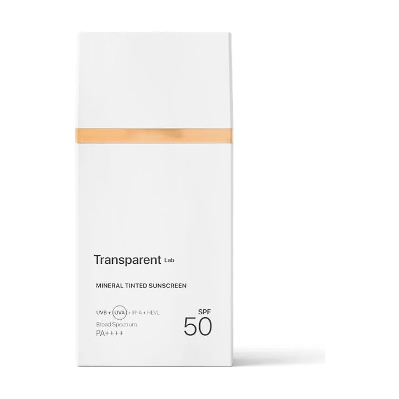 Transparent Lab Mineral Tinted Sunscreen Medium 100ml