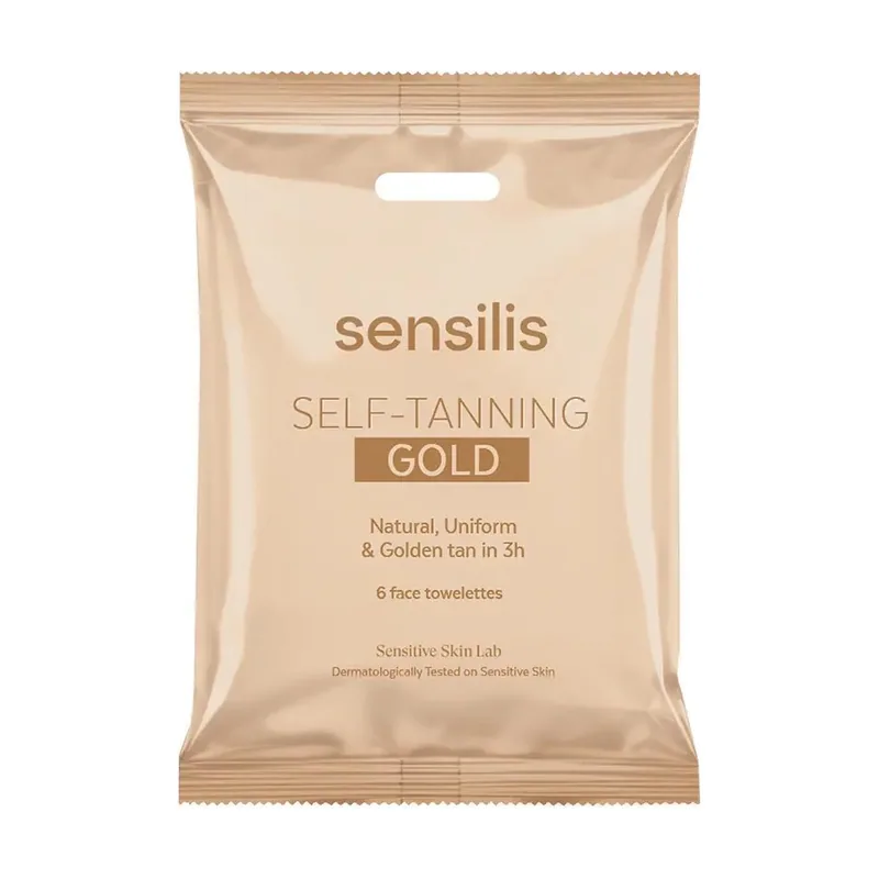 Sensilis Self Tanning Toallitas Autobronceadoras Gold 6