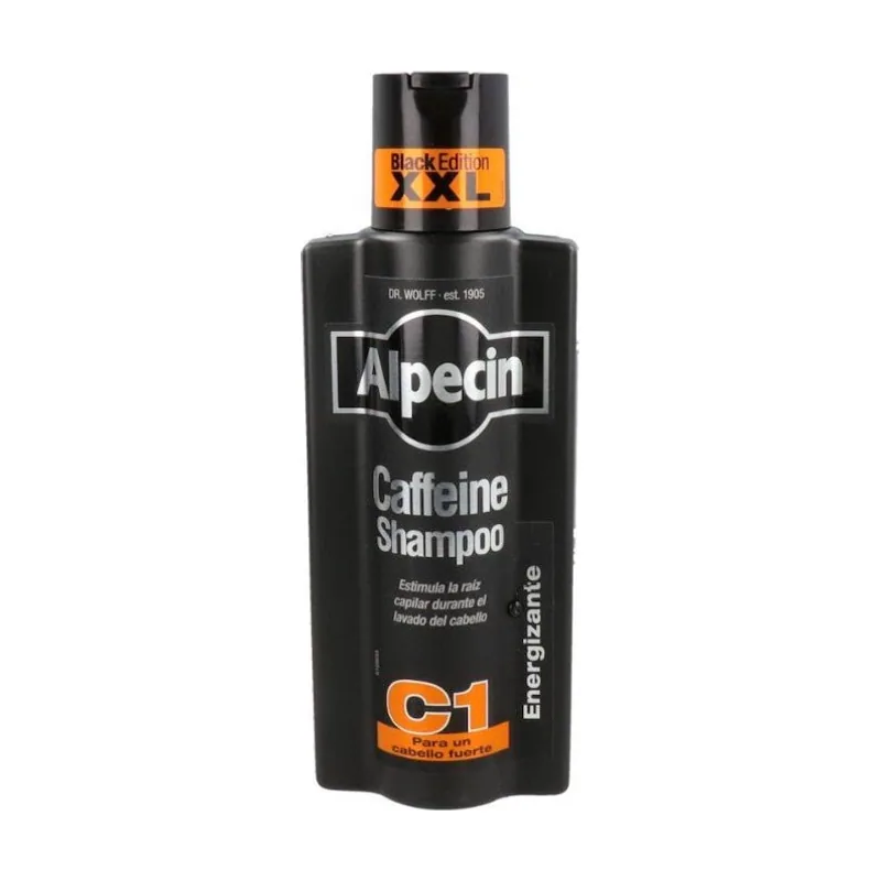 Alpecin Caffeine Black Edition Champú Anticaída C1 375 ml