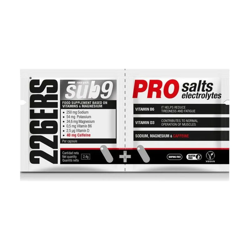 226ers Sub-9 Pro Salts Electrolytes Duplo