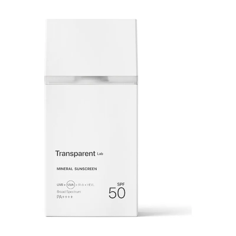 Transparent Lab Mineral Sunscreen 100ml