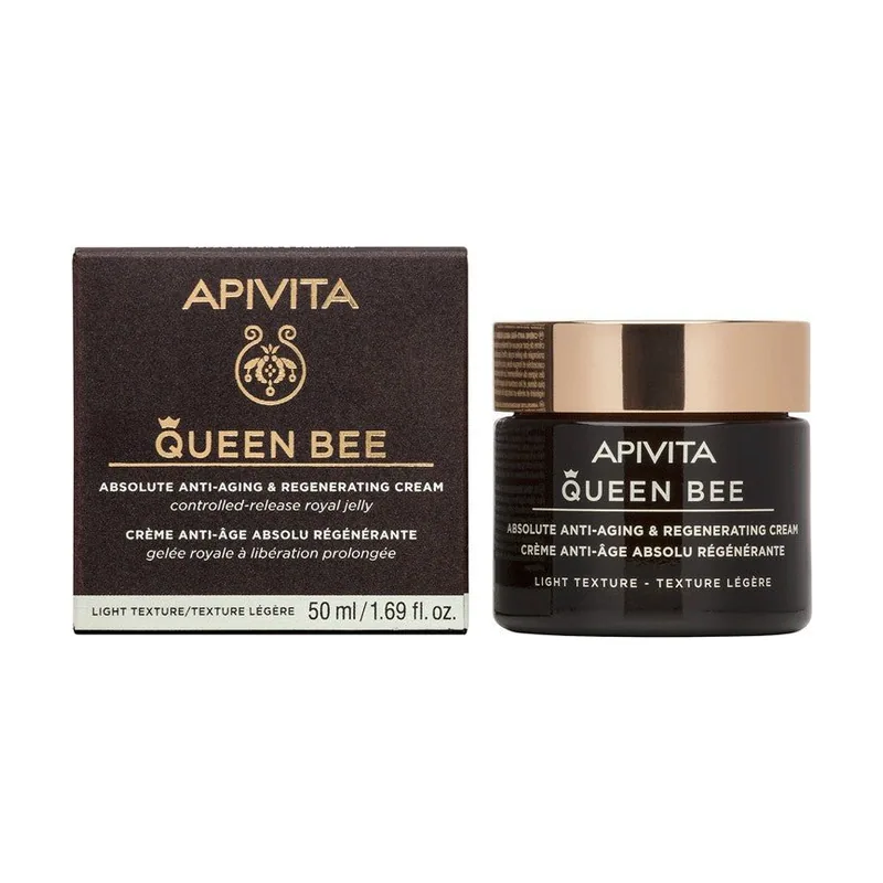 Apivita Queen Bee Crema Regeneradora Antiedad Textura Ligera 50ml