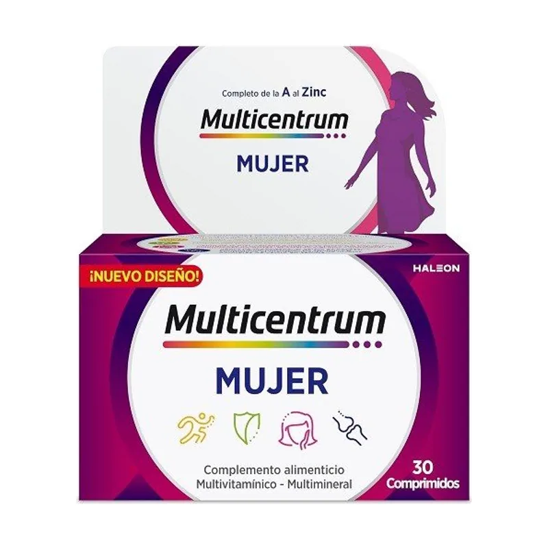 Multicentrum Mujer 30 Comprimidos