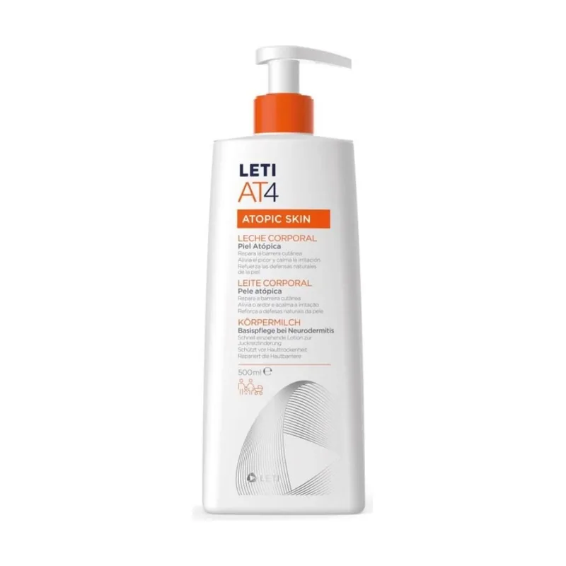 Leti Labs LETI AT4 Leche Corporal Piel Atópica 500 ml
