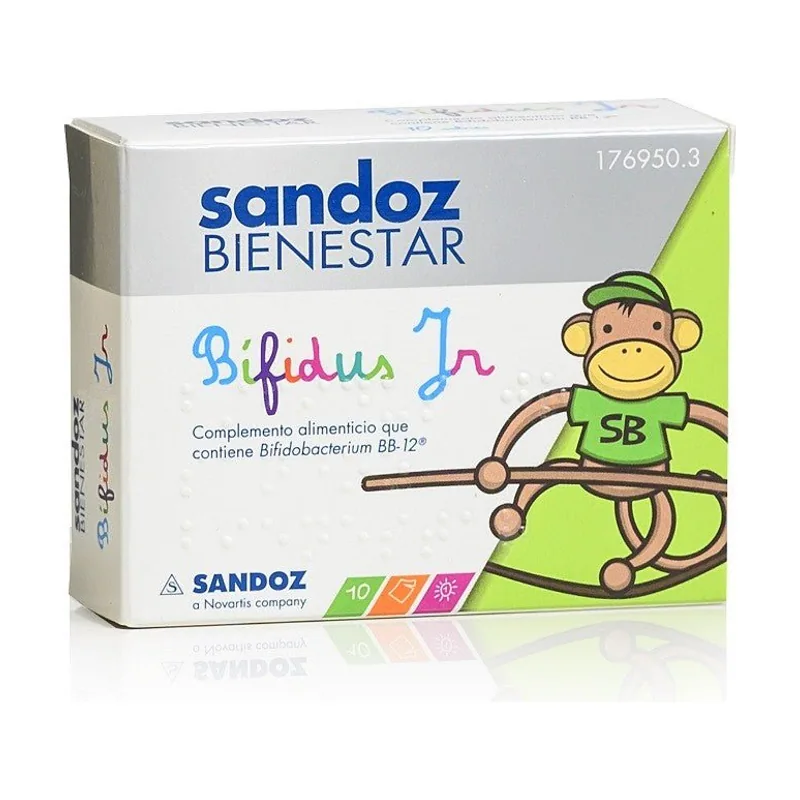 Sandoz Bienestar Bifidus Jr 10 Sobres