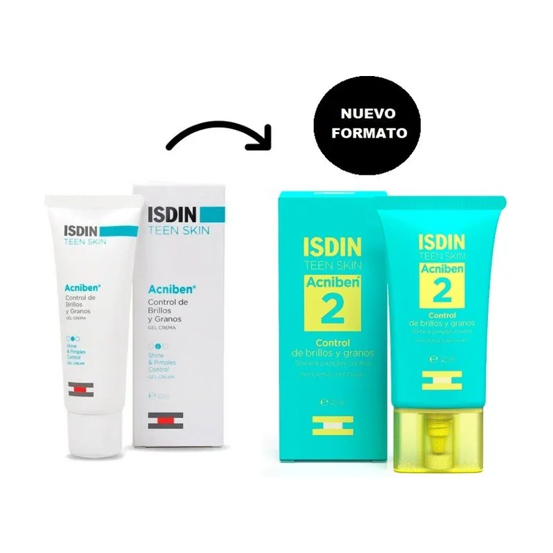 ISDIN ACNIBEN Gel Crema Control de Brillos y Granos 40ml