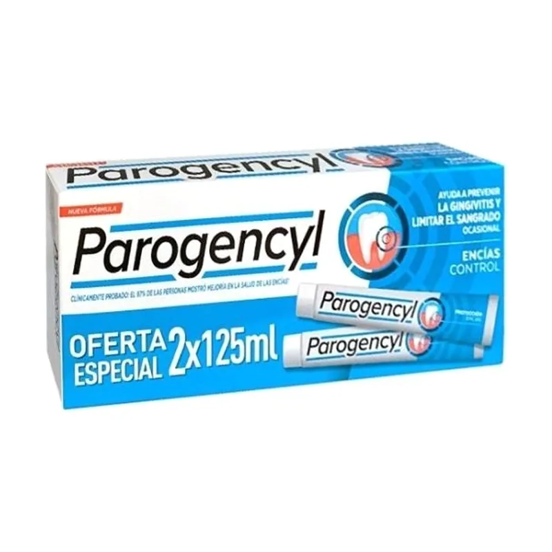 Parogencyl Encías Control Pasta Dentífrica 2x125ml