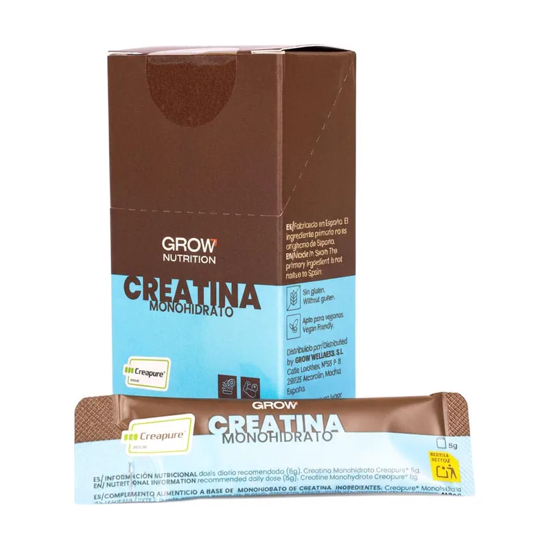 Grow Nutrition Creatina Monohidrato Creapure Monodosis Pack 5 g