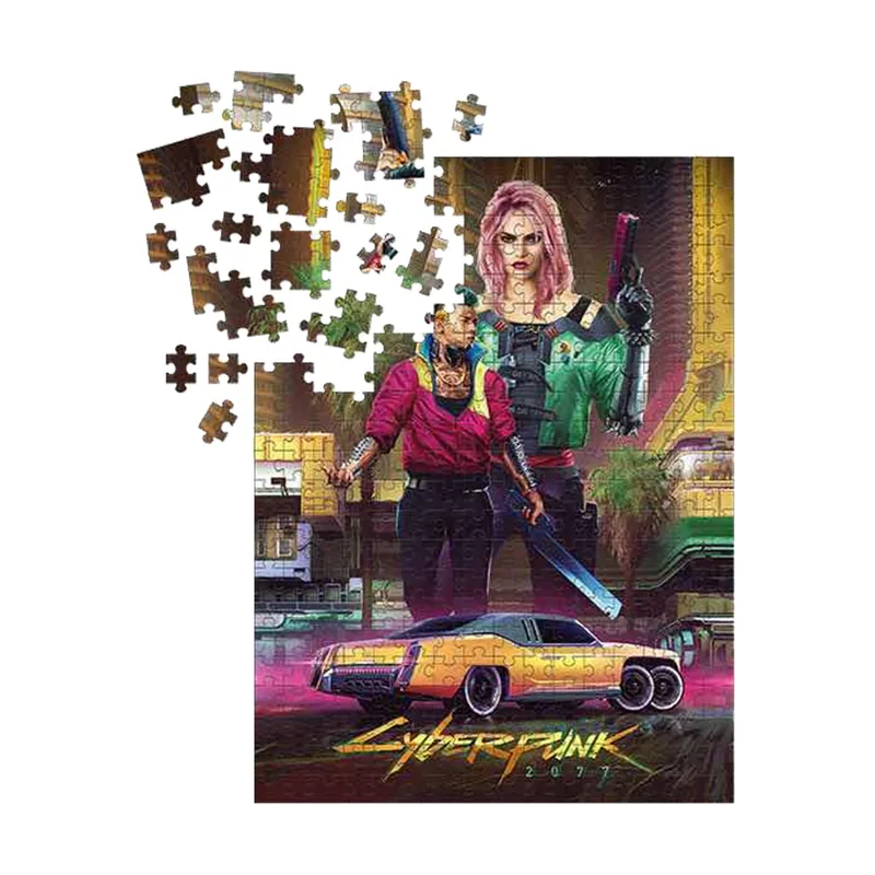 Dark Horse Puzzle Kitsch de 1000 Piezas Cyberpunk 2077