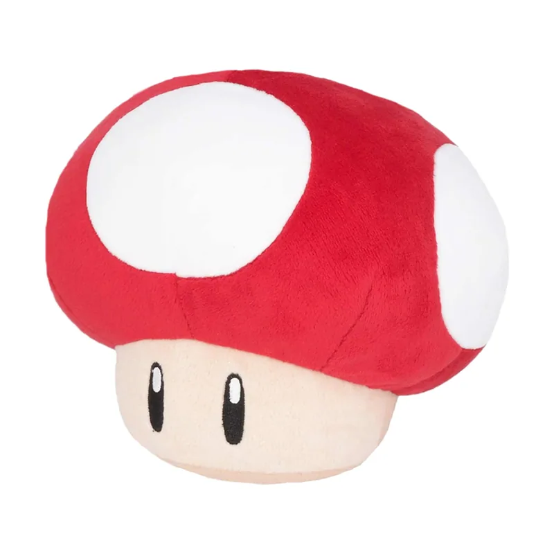 San-ei Peluche Red Mushroom Super Mario 16 cm