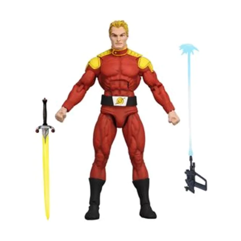 National Entertainment Collectibles Assoc. Flash Gordon Figura 18 cm The Defenders Of The Earth King Features Scale Action Figure