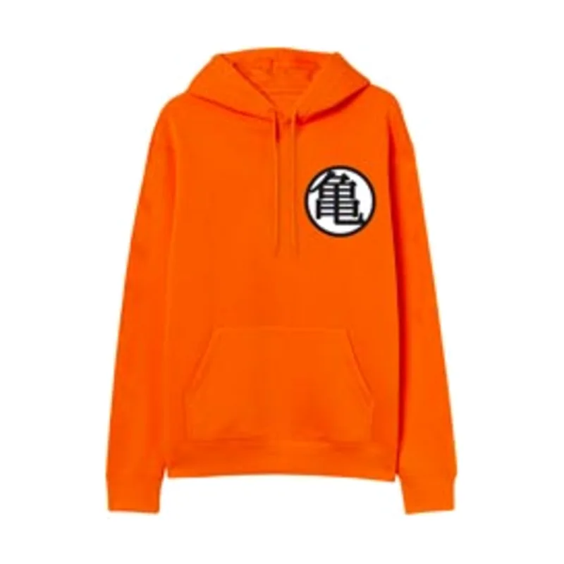 Sun City Iberica, Lda. Kame Senin Logo Talla Ll Sudadera Capucha Naranja Chico Dragon Ball