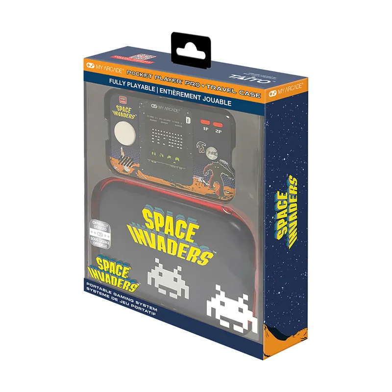 dreamGear Pocket Player Pro + funda Space Invaders My arcade