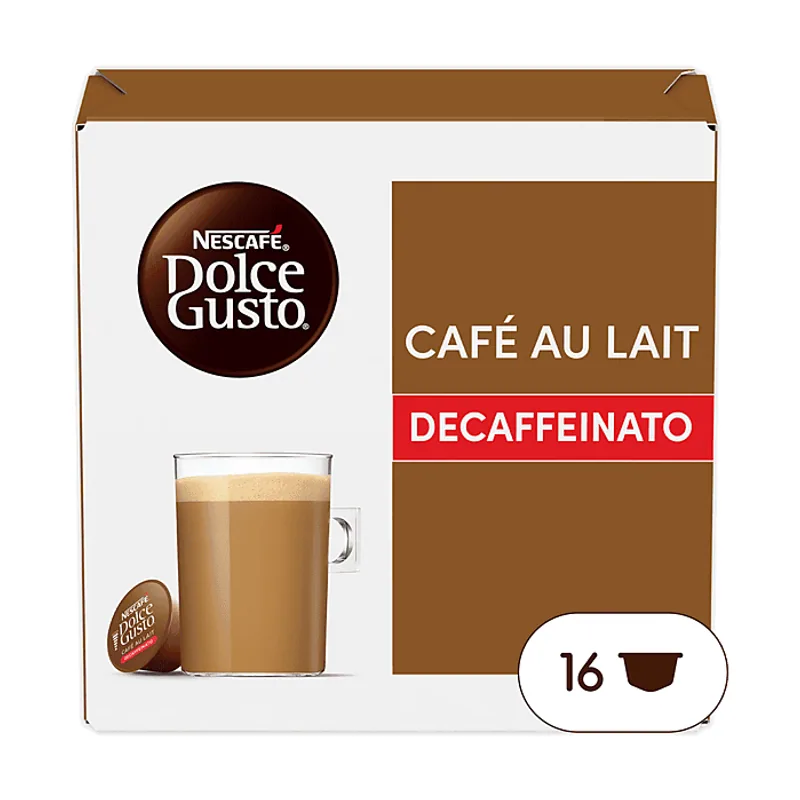 Dolce Gusto Cápsulas monodosis Café con leche Decaffeinato
