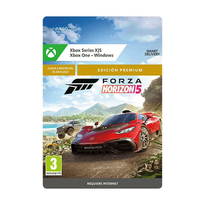 Microsoft Xbox Series X S & One Windows PC Forza Horizon 5 Premium Edition Código descarga