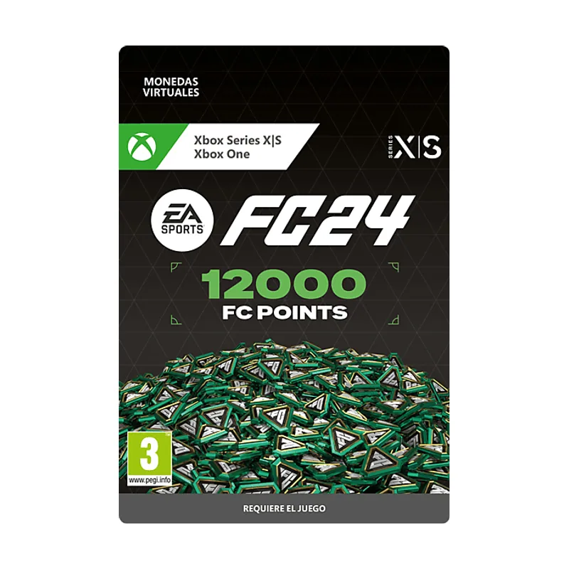 Microsoft Xbox Series X S & One EA SPORTS FC 24 12000 Points Código descarga