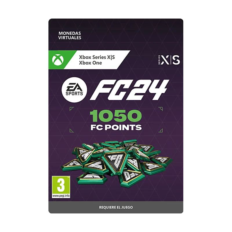 Microsoft Xbox Series X S & One EA SPORTS FC 24 1050 Points Código descarga