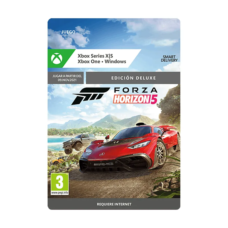 Microsoft Xbox Series X S & One Windows PC Forza Horizon 5 Deluxe Edition Código descarga