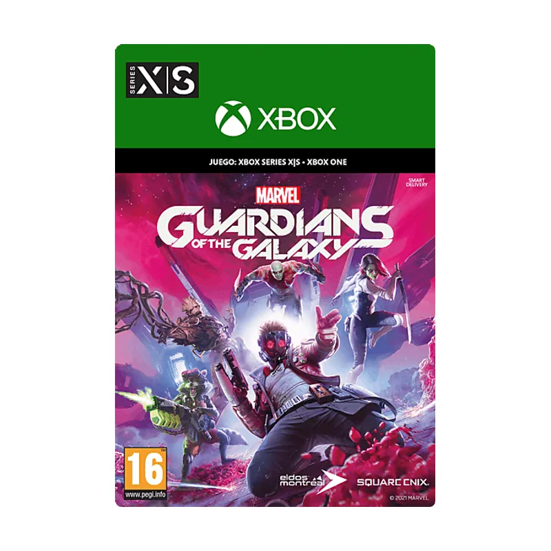 Microsoft Xbox Series X S & One Marvel's Guardians of the Galaxy Código descarga