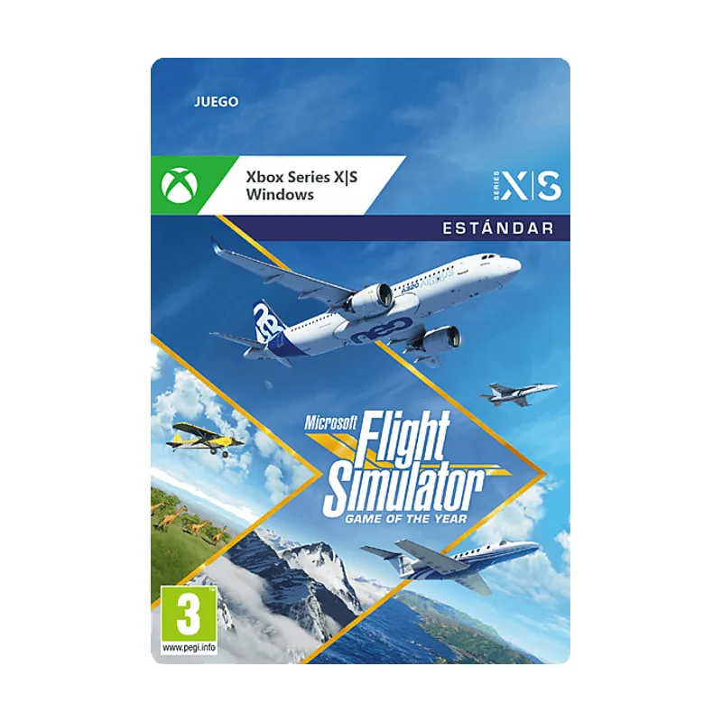 Microsoft Xbox Series X S & Windows PC Flight Simulator Código descarga