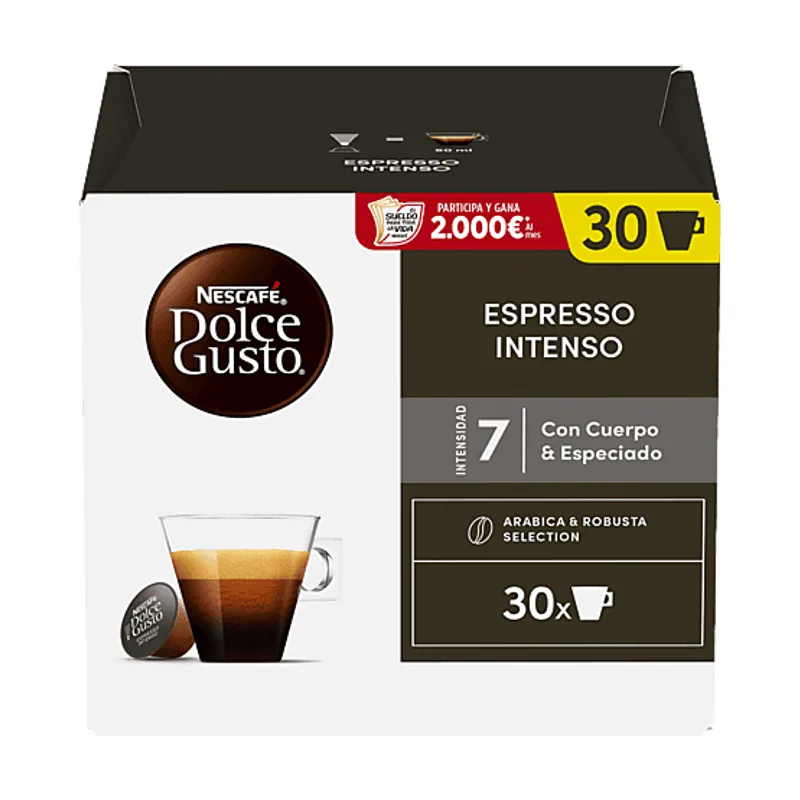 Dolce Gusto Cápsulas monodosis Nescafé Magnum Espresso Intenso