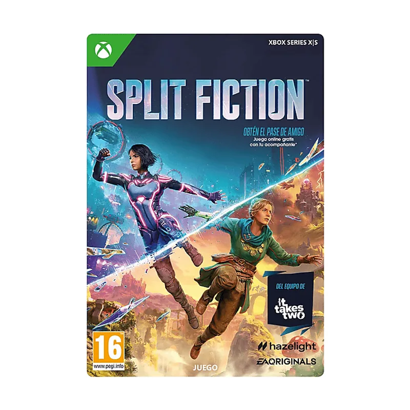 Microsoft Xbox Series X S Split Fiction Código descarga