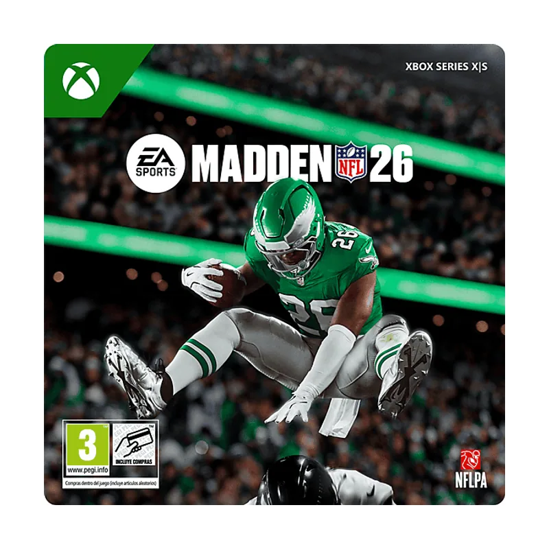 Microsoft Xbox Series X S Madden NFL 26 Ed. Estandar Código descarga