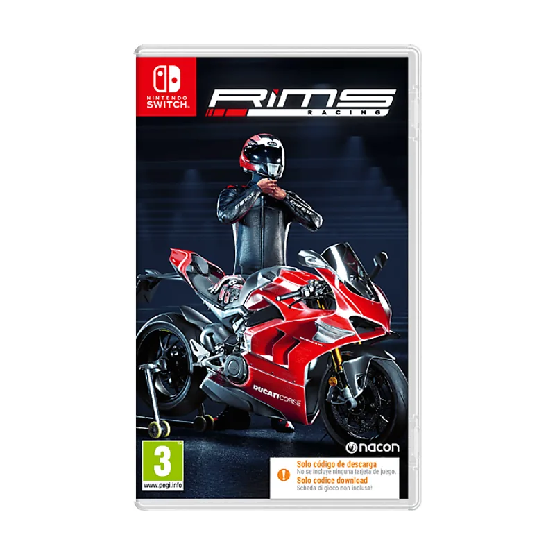Nacon Nintendo Switch RiMS Racing Código en la caja