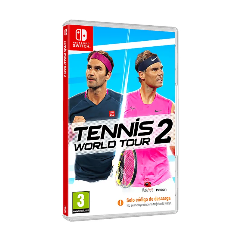 Nacon Nintendo Switch Tennis World Tour 2 Código en la caja
