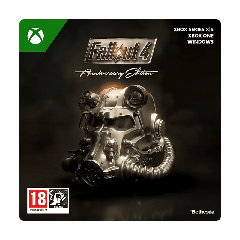 Microsoft Xbox Series X S & One Windows PC Fallout 4 Anniversary Edition Código descarga