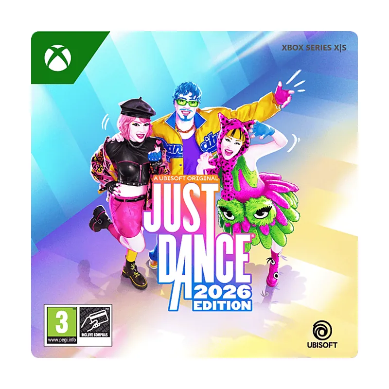 Microsoft Xbox Series X S Just Dance 2026 Edition Código descarga