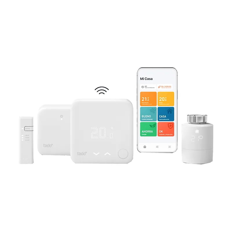 tado Termostato Pack kit termostato inalámbrico+ 1 Cabezal Termostático