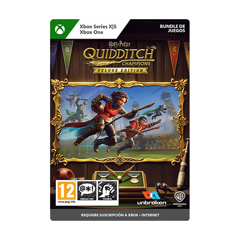 Microsoft Xbox Series X S & One Harry Potter Quidditch Champions Ed. Deluxe Código descarga