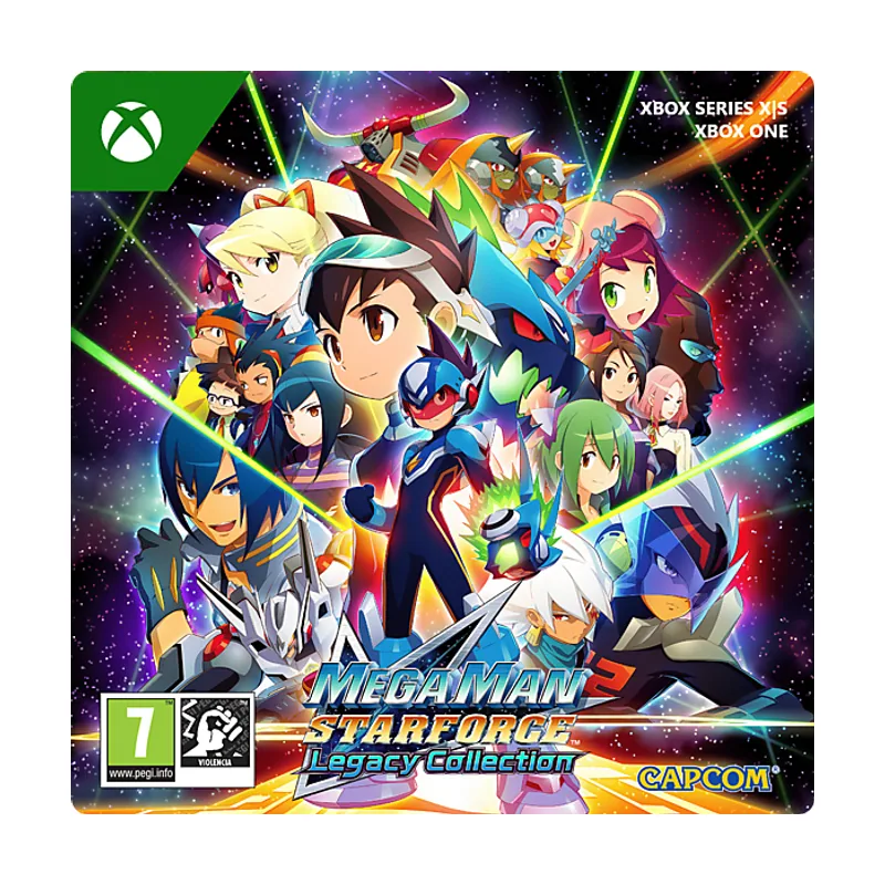 Microsoft Xbox Series X S & One Mega Man Star Force Legacy Collection Código descarga