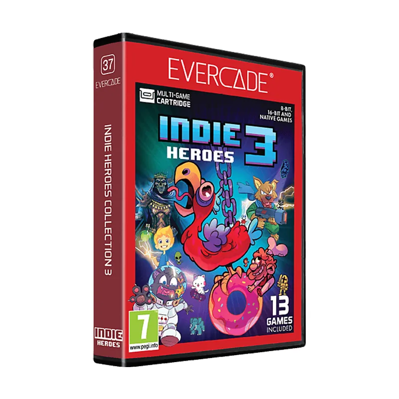 Evercade Cartucho juego retro Indie Heroes Collection 3