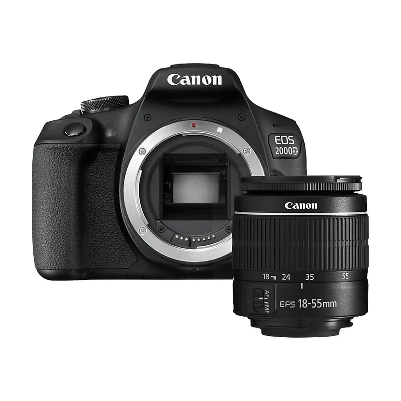Canon Kit cámara réflex EOS 2000D